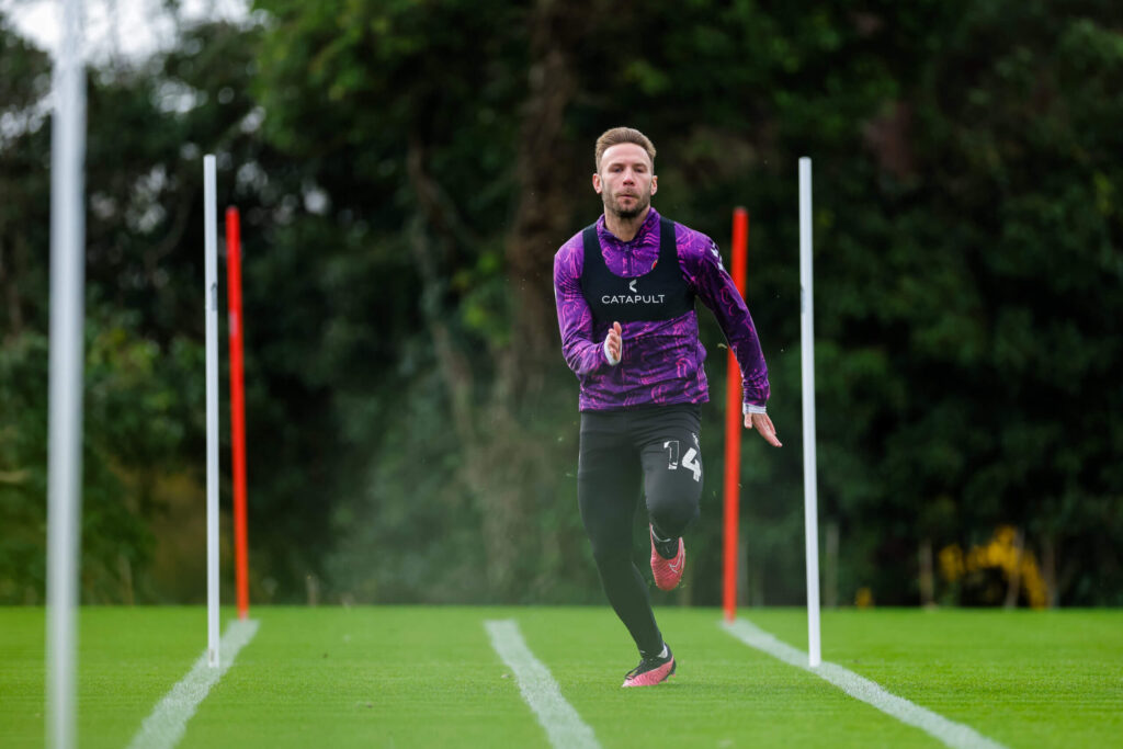 Bristol City Trening z Catapult